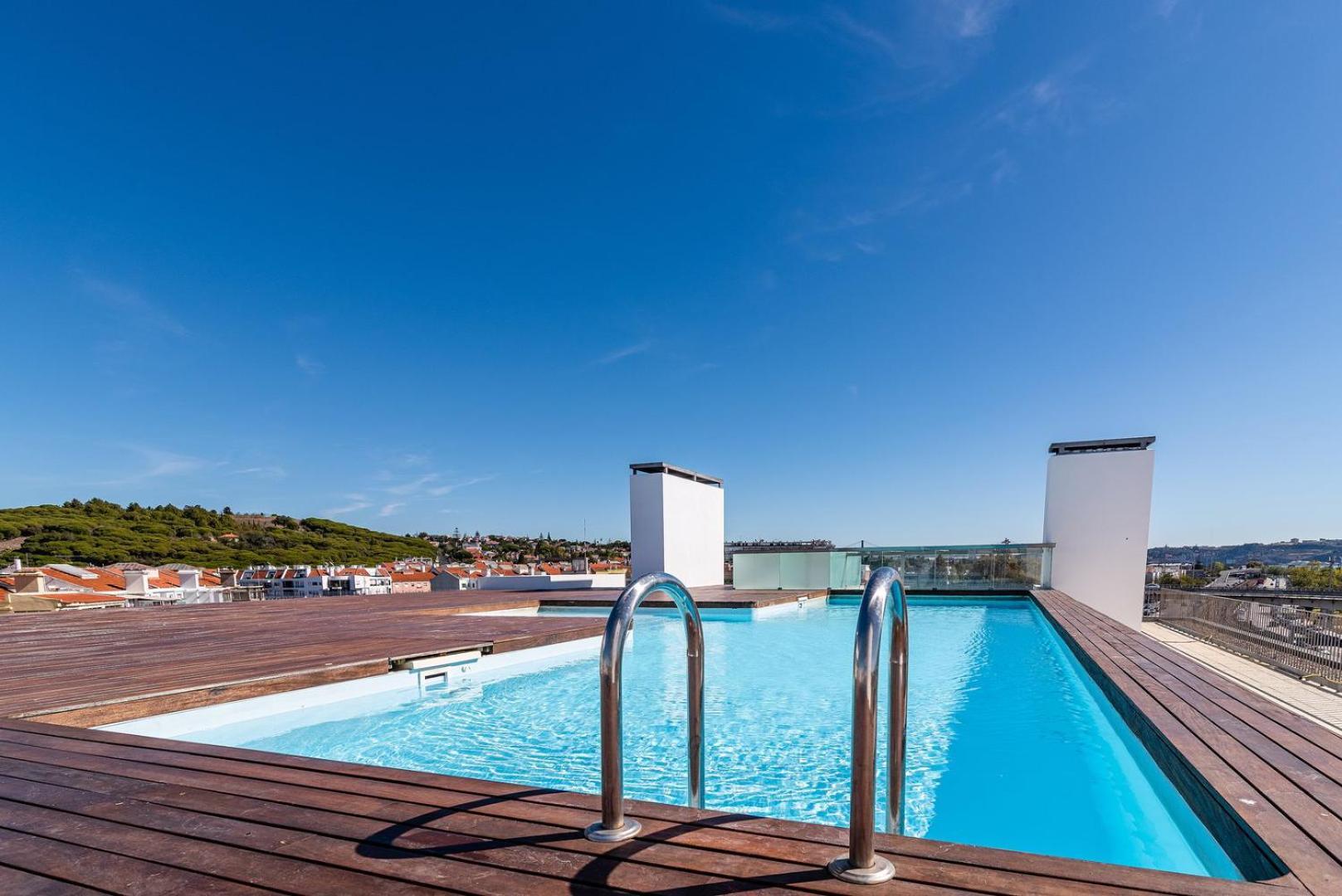Апартаменти Guestready - Alges Apt With Stunning Rooftop Pool Екстер'єр фото